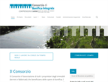 Tablet Screenshot of bonificasarno.it